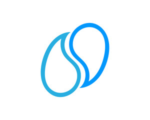 water drop Logo Template vector illustration design