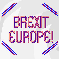 Word writing text Brexit Europe. Business photo showcasing possibility of Britain withdrawing from the European Union Abstract photo of Gray Circular Spiky Edge Blade Teeth for Industrial