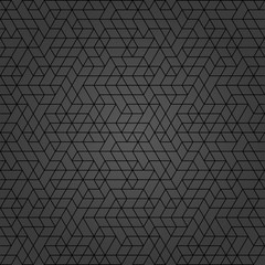 Seamless background for your designs. Modern dark ornament. Geometric abstract pattern