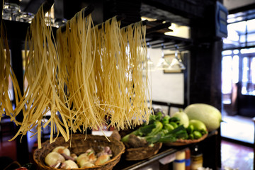 Fresh handmade pasta