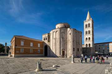 Church of St Donatus of Zadar on Roman Forum in Zadar, Croatia