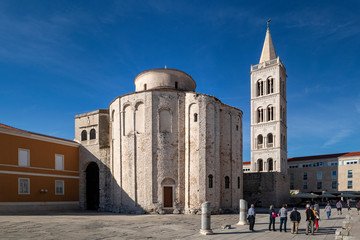 Church of St Donatus of Zadar on Roman Forum in Zadar, Croatia