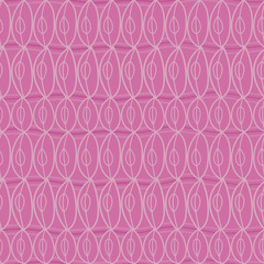 Magenta pink oval abstract texture seamless pattern. Graphic element for background design.
