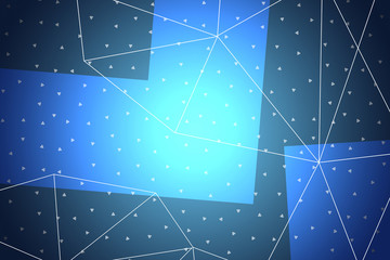 Fototapeta premium abstract, blue, design, wave, illustration, light, technology, line, lines, curve, wallpaper, digital, art, pattern, backdrop, graphic, waves, color, business, gradient, shape, texture, computer