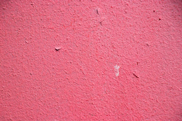 pink color painted wall concrete stucco surface texture