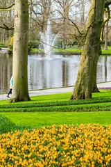 Keukenhof park in Netherlands