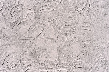 Fototapeta na wymiar Papel de parede com textura de cimento e ondas branco cinza copy space