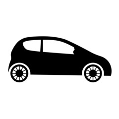 sedan car icon vector. Auto logo illustration.