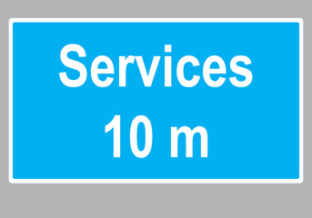 Destination tag next to There is a car maintenance service point.