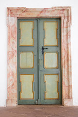 Fototapeta na wymiar Background - historic door
