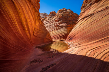 The Wave in Vermillion Cliffs, Arizona, USA
