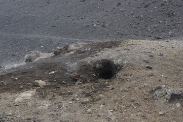 Fumarole auf dem Ätna