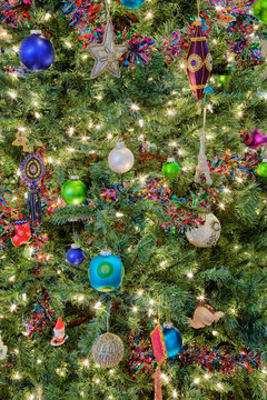 Close-up of Christmas Tree