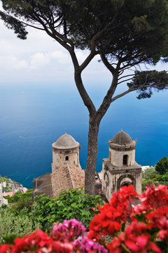 View From Villa Rufolo Gardens
