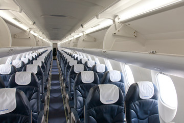 Empty airplane