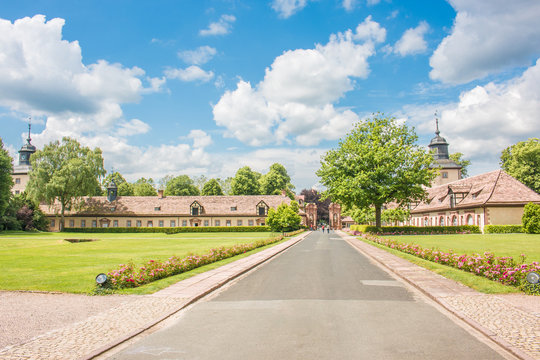 Castle and Monastery Corvey (Kloster Corvey ) UNESCO world heritage (Weltkulturerbe) H&ouml;xter North Rhine-Westphalia
