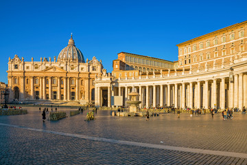 Saint Peter Basilica in Vatican Rome