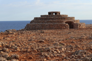 ruins of ancient fortress