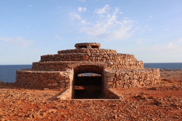Antica costruzione in pietra, Punta Nati, Minorca