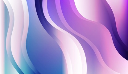 Futuristic Background With Color Gradient Geometric Shape. For Your Design Ad, Banner, Cover Page. Vector Illustration