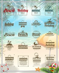 tropic holiday label