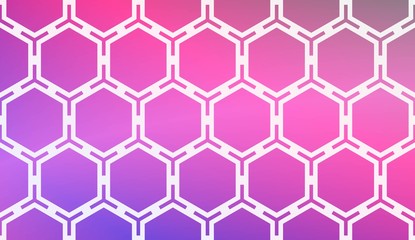 Template Background With Curved Line. Vector Illustration. Abstract Blurred Gradient. For Flyer, Screen, Business Presentation