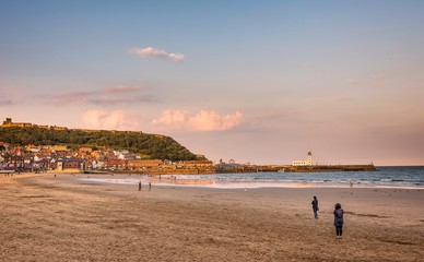 Scarborough at evening.