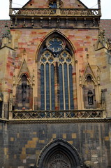 Fototapeta na wymiar Kirchenfassade in Colmar