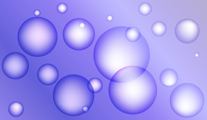 Blurred decorative design with bubbles. For elegant pattern cover book. Vector illustration.