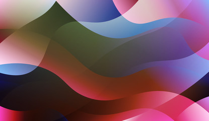 Abstract Background With Wave Gradient Shape. For Elegant Pattern Cover Book. Vector Illustration with Color Gradient