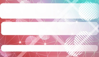 Fototapeta premium Pattern with abstract line in triangles, line, circle, space for text style. For wallpaper, presentation background, interior design, fashion print. Vector illustration.