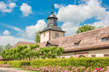 Castle and Monastery Corvey (Kloster Corvey ) UNESCO world heritage (Weltkulturerbe) Höxter North...