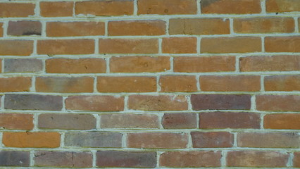 old red brick wall background