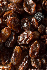 Organic Dried Brown Raisins