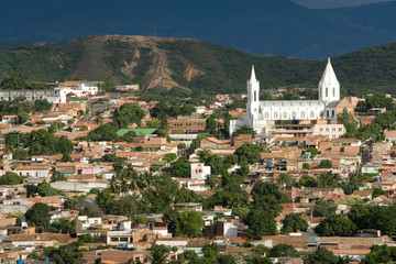 North Santander, Colombia. June 29, 2008: Panoramic of Cucuta