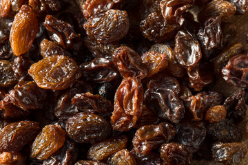 Organic Dried Brown Raisins