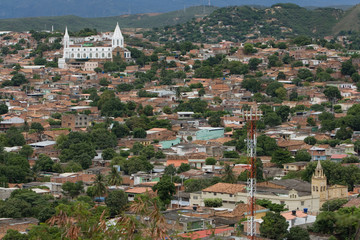 North Santander, Colombia. June 29, 2008: Panoramic of Cucuta
