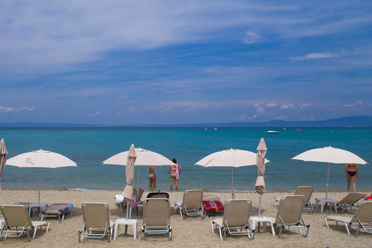 Chaniotis, Greece, Europe, Kassandra, Chalkidiki 2019 