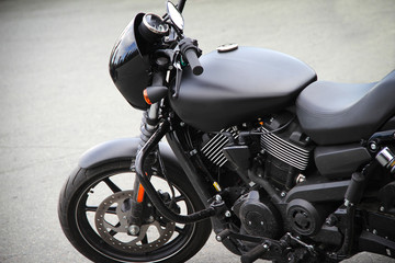 Fototapeta na wymiar Classic american motorcycle