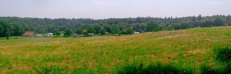 Panoramic view of Dutch camground