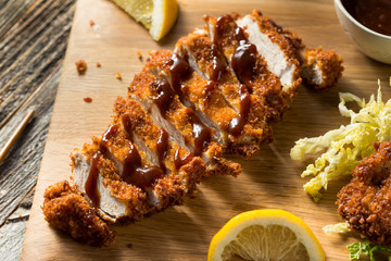 Homemade Japanese Pork Tonkatsu