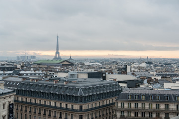Fototapeta na wymiar vue de Paris