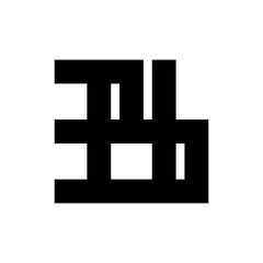 Letter B logo design vector