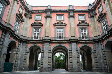 Fototapeta premium The Capodimonte royal palace in Naples, Italy