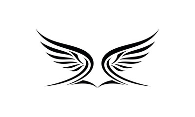 Eagle wings vector