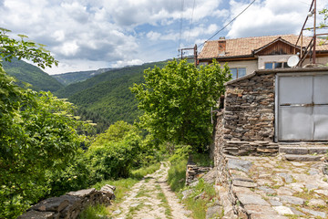 Village of Kosovo with nineteenth century houses, Bulgaria