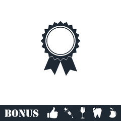 Award icon flat