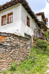 Village of Kosovo with nineteenth century houses, Bulgaria