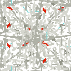 ikat seamless geometric pattern shibori