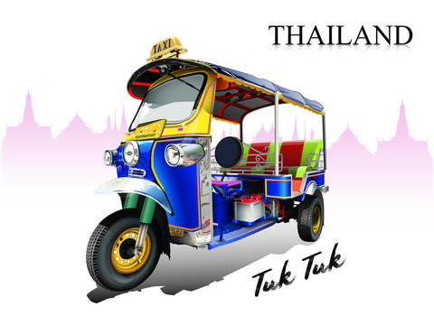 Tricycle, Tricycle, Thailand, Miracle, Travel around Thailand, Phra Kaew Temple,